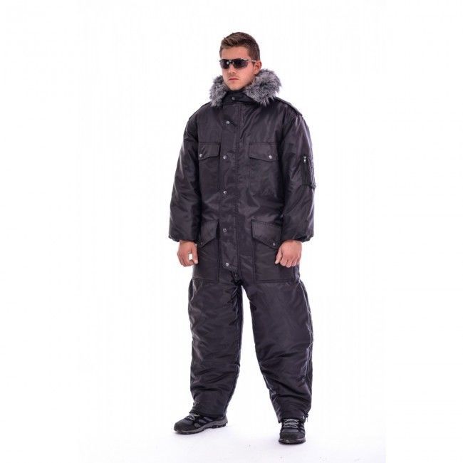 HAGOR Black IDF Snowsuit Winter Clothing Snow Ski Suit Coverall Insulated Suit 